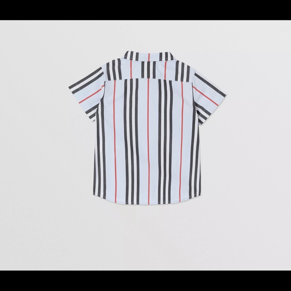 Burberry Icon Stripe Cotton Poplin Shirt